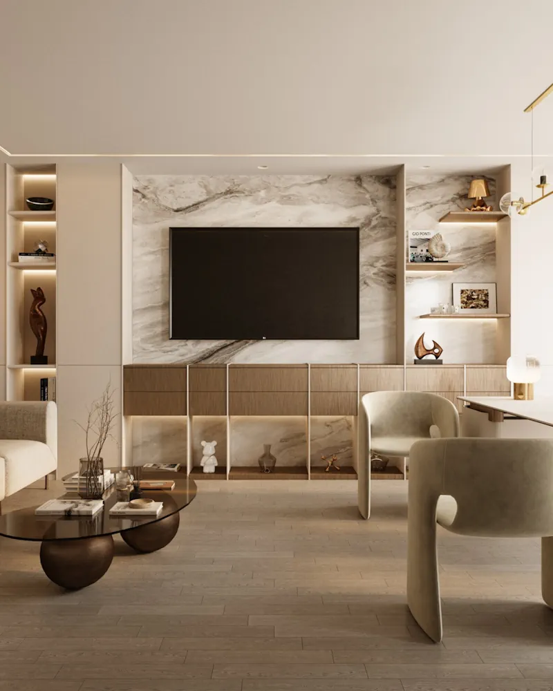 P'in Art Mimarlık Ofisi Tasarımı